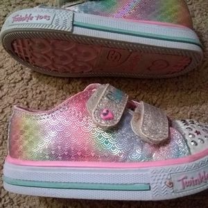 Toddler Skechers twinkle toes